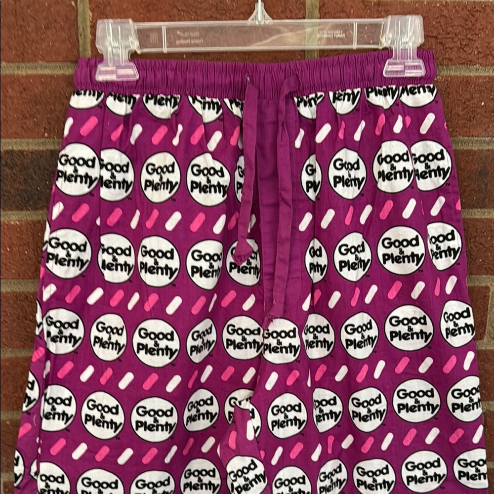 Good & Plenty Unisex Purple Lounge/Pajama Pull On Elastic Waist/Drawstring Pants - Picture 3 of 6